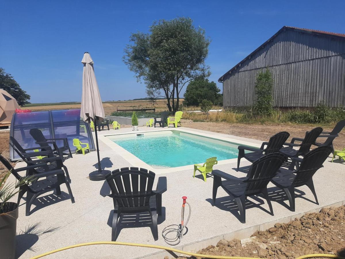 A L'Aube Des Sens Hotel Bailly-le-Franc Екстериор снимка